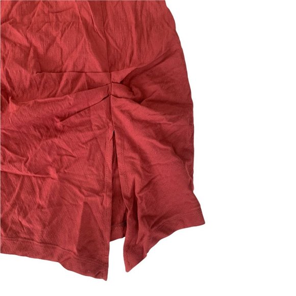 Free People Monroe Asymmetrical Mini dress In Wine X-Small - Picture 6 of 12